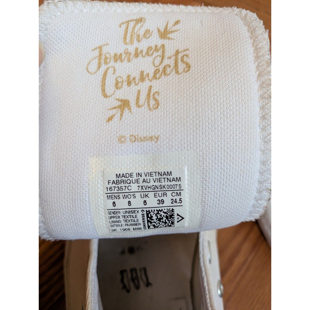 Converse All Star Disney Frozen 2 Movie Elsa Hi-Tops Chuck Taylor Womens Size 8 - Picture 13 of 13